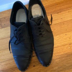 Freda Salvador black oxfords sz 8.5